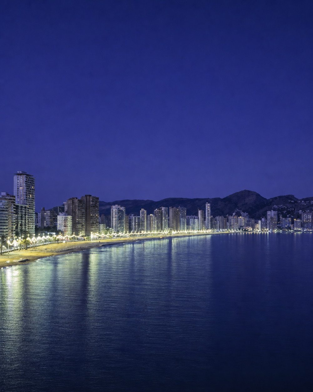 Front de mer, nuit
