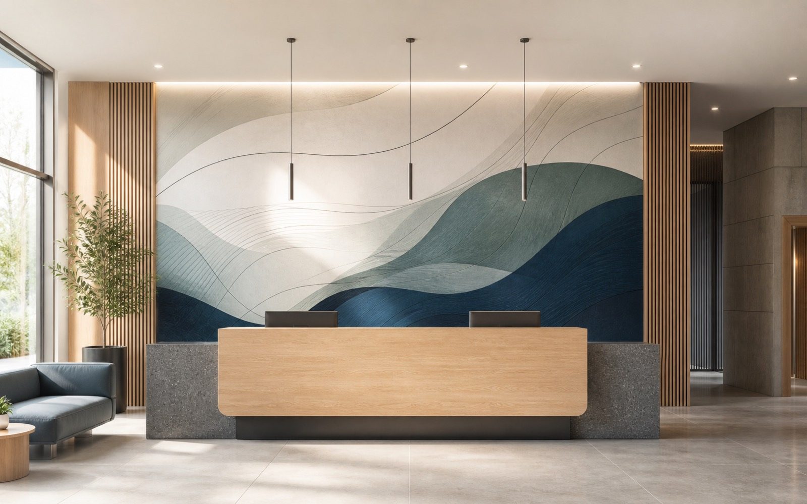 Bureaux et espaces d'accueil